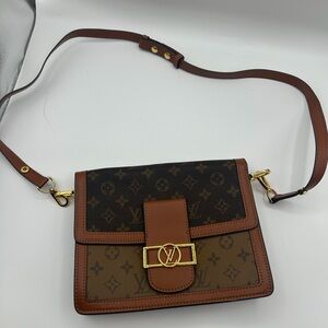 Brown Designer Crossbody Bag